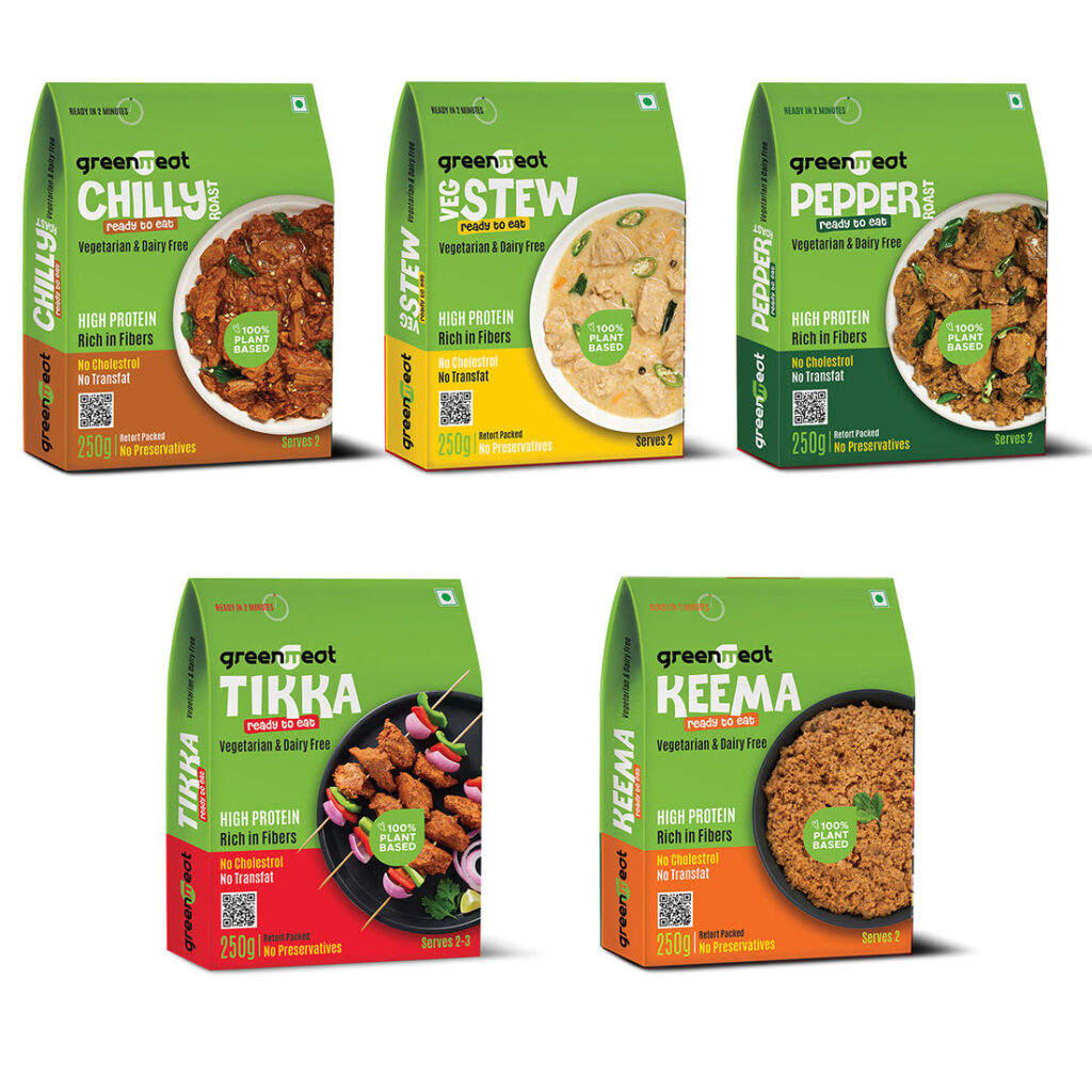Greenmeat Ready to Eat Combo - Pack of 5